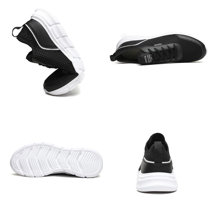 Lace-up Mesh Shoes 2024 Summer Men Sneakers Lightweight Men's Casual Shoes Walking Footwear Tenis Masculino Zapatillas Hombre