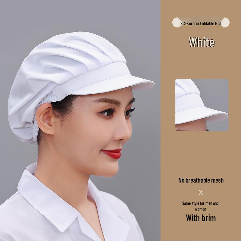 Unisex Atmungsaktive Mesh Kochmütze für Küche und Catering, Anti-Öl, Haarschutz