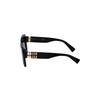 Miu Miu Logo Embossed Irregular Shape Sunglasses Women sunglasses Black 0MU10YS1AB5D156