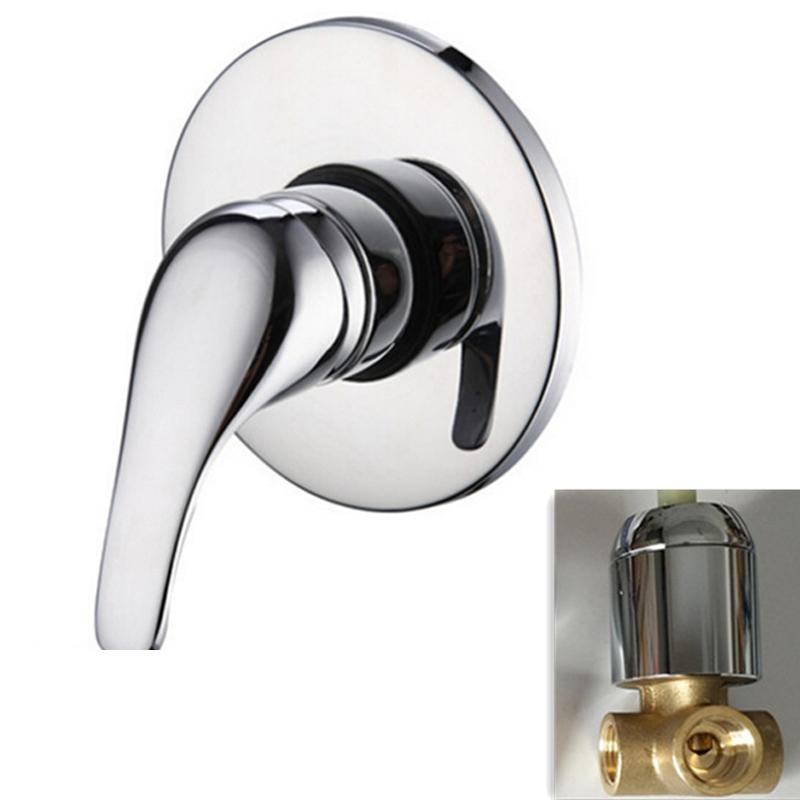Bath & Shower Faucets Control Brass Mixing Valve Switch Concealed Shower Valve Mixer Hotel Faucet Mixing Wall Shower Switch 5302