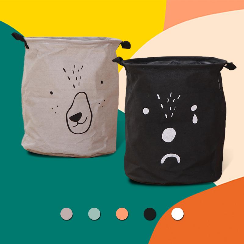 Foldable Laundry Basket Large Capacity Laundry Hamper Dirty Clothes Storage Organizer Clothes Kid Toy Sundries Storage Bag