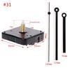 DIY Wall Clock Movement Mechanism Hands Wall Decoration Repair Tool Parts Silent Set 01# to 42#