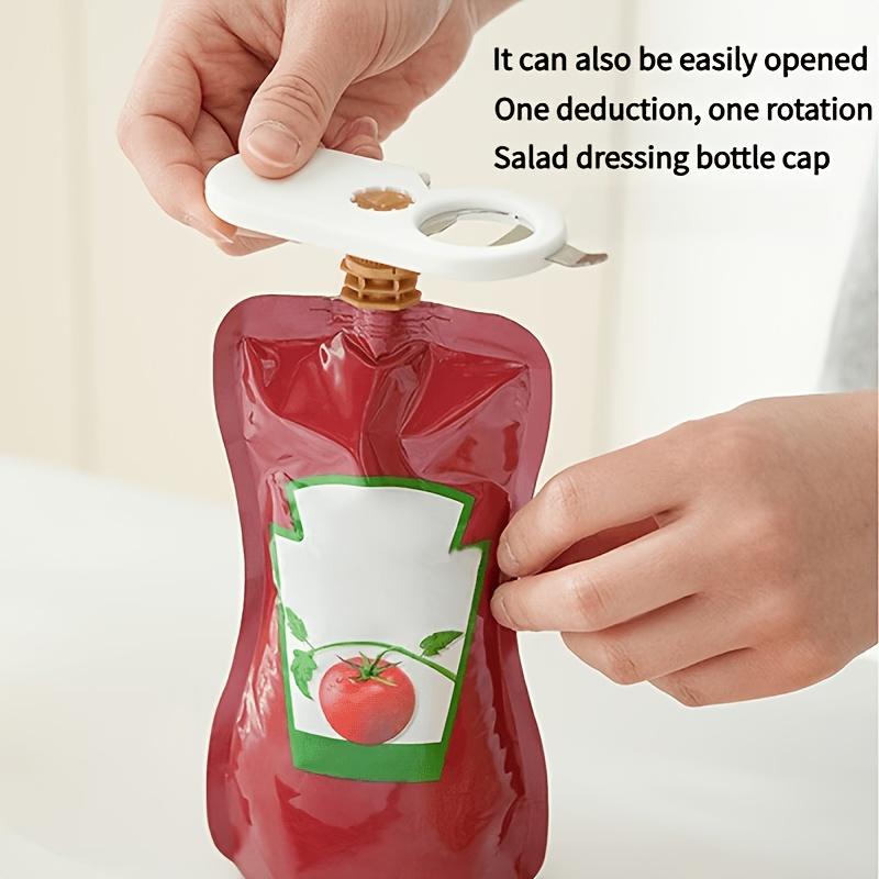 1PC 5-in-1 Multi-Function Bottle Opener - Designed for Those with Insufficient Hand Strength and The Elderly