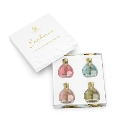 Zestaw upominkowy perfum London Euphoria dla kobiet | Długotrwałe, luksusowe i premium zapachy | Edycja limitowana | 4 x 30 ml
