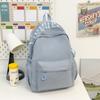 Schoolbag Schoolbag for Female Students Ins Wind Simple Korean Version of Casual Junior High School Students Backpack Large Capacity High School