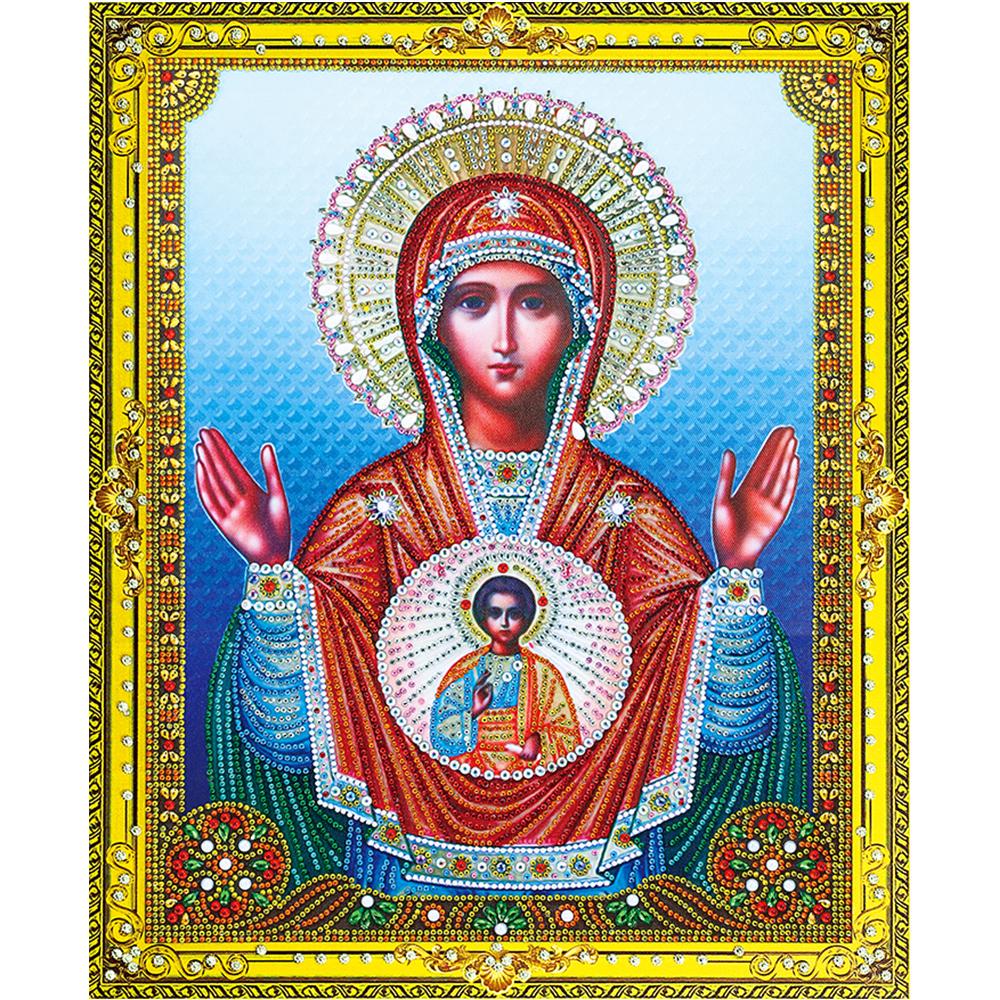 DIY Diamond Painting Religion Icons 5D Diamond Embroidery Mosaic Home Decor