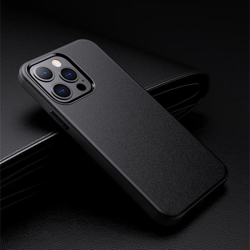 Leather Magnetic Phone Case With Animation IPhone 14 Pro 13 Full Body Protection