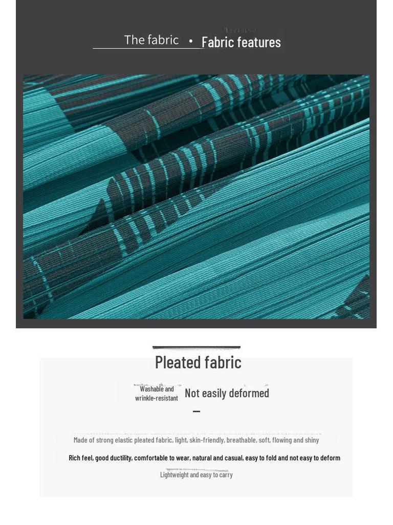 Elegantes A-Linien-Damenkleid: Frühling 2025, Rundhalsausschnitt, Kontrastfarbe, Lässiger Stil, Slim Fit, Langarm.