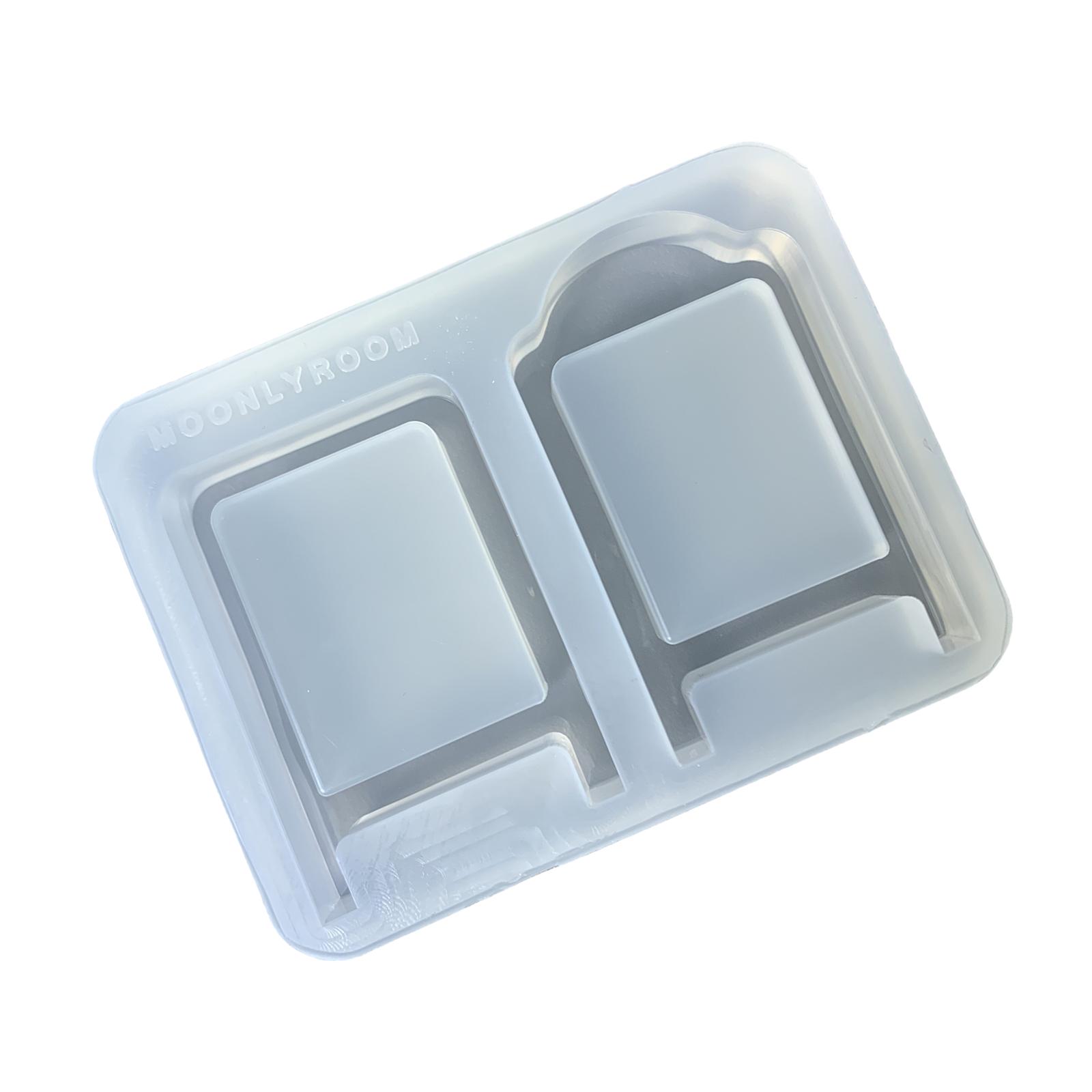 

Гибкая силиконовая форма для ювелирных изделий, форма для эпоксидной смолы для серег, вывесок, подвесок, декоративных брелоков, форма для изготовления