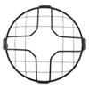 Motorcycle Headlight Grill Retro Mesh Grill Cover Round Motorbike Headlamp Guard Vintage Motorbike Decoration For 6.5Inch LED