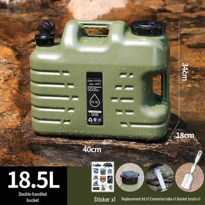 Outdoor Portable Water Storage Tank with Faucet
