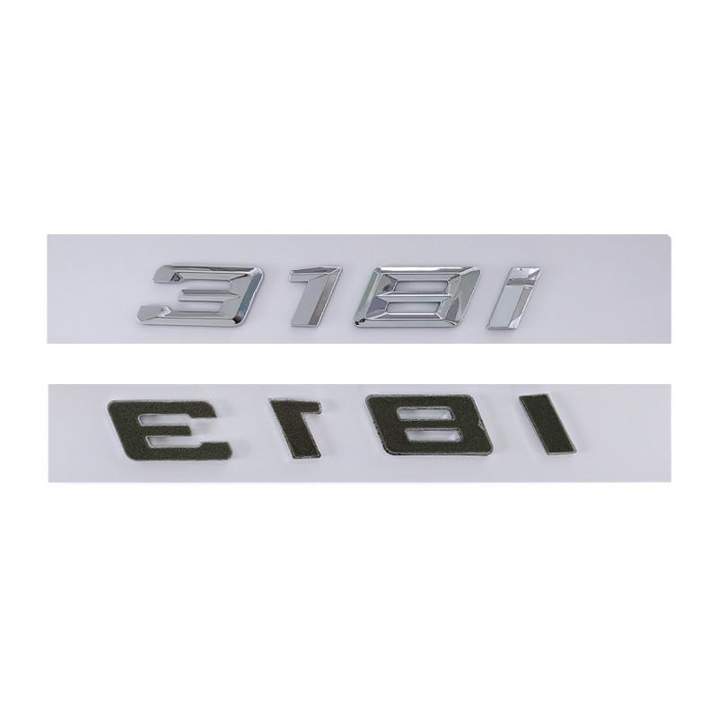 3D ABS Letters Car Rear Trunk Badge Emblem 316i 318i 320i 325i 328i 330i 335i 340i Logo For BMW F30 F31 G20 G21 G28 Accessories xn9