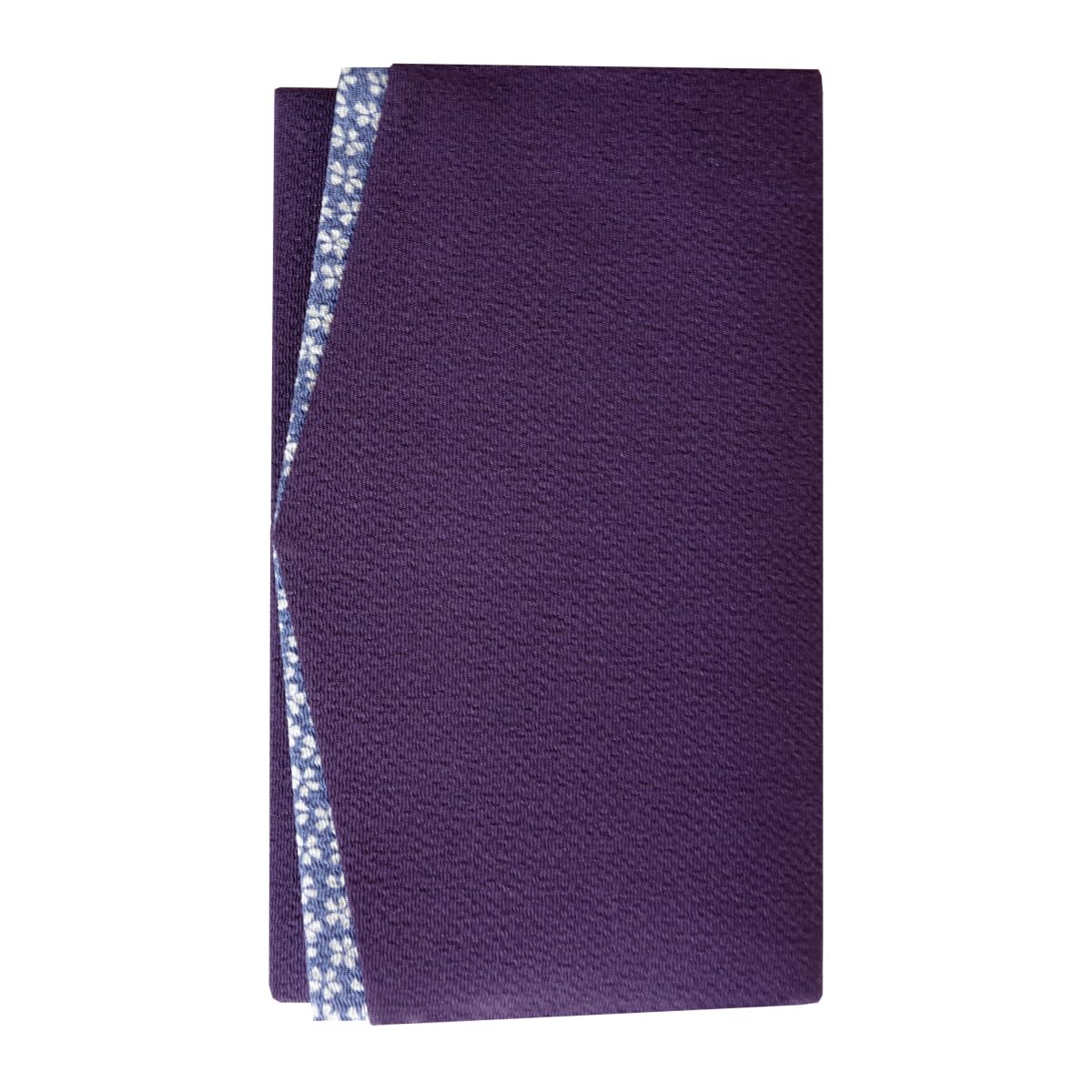 

Purple Chirimen Fukusa (Crepe Cloth) with a Small Cherry Blossom Pattern, Gift Boxed, Suitable for Both Celebrations and Condolences