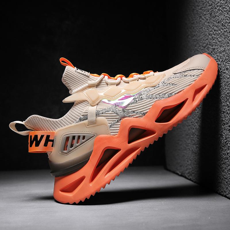 Heiß verkaufende Herrenschuhe Bequem Superleicht Country-Mode TPU Popcornsohle Atmungsaktiv Modeschuhe Sneaker Daddy Shoes