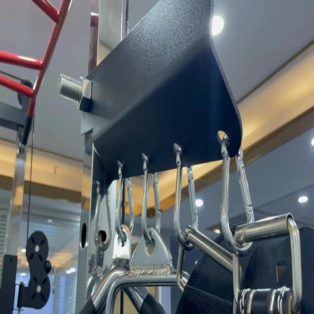 Fitness Studio Bracket for Chains Rack Wall Assembly Storage Hook Training And Weightlifting