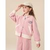 Montagut Girls' Hooded Sweatshirt & Jogger Set