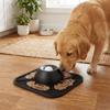 Non-Slip Dog Licking Bowl Silicone with Rolling Ball Slow Feeder Dog Bowl Bite Resistant Anti-Choking Slow Feeder