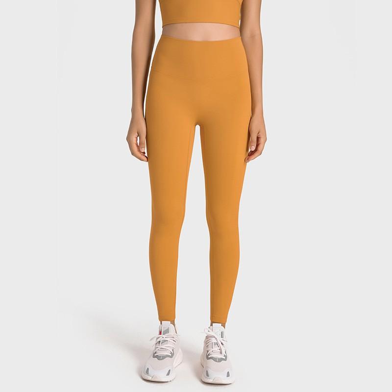 High-Waisted Seamless Yoga Leggings Women Breathable Stretch Fitness Pants With Butt-Lifting Tummy Control Ideal Running