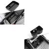 for Hyundai Santa Fe 2024 2025 Storage Box Cup Holder Anti Dirt Pad Car Interior Accessories Organizer Tidying Black