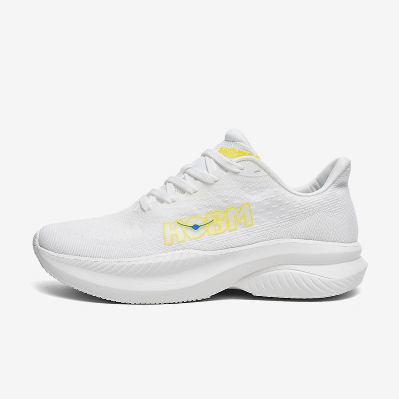 Men's Ultralight Carbon Plate Running Shoes Marathon Gym Training Shoes for Male Comfortable Non-Slip Sneakers