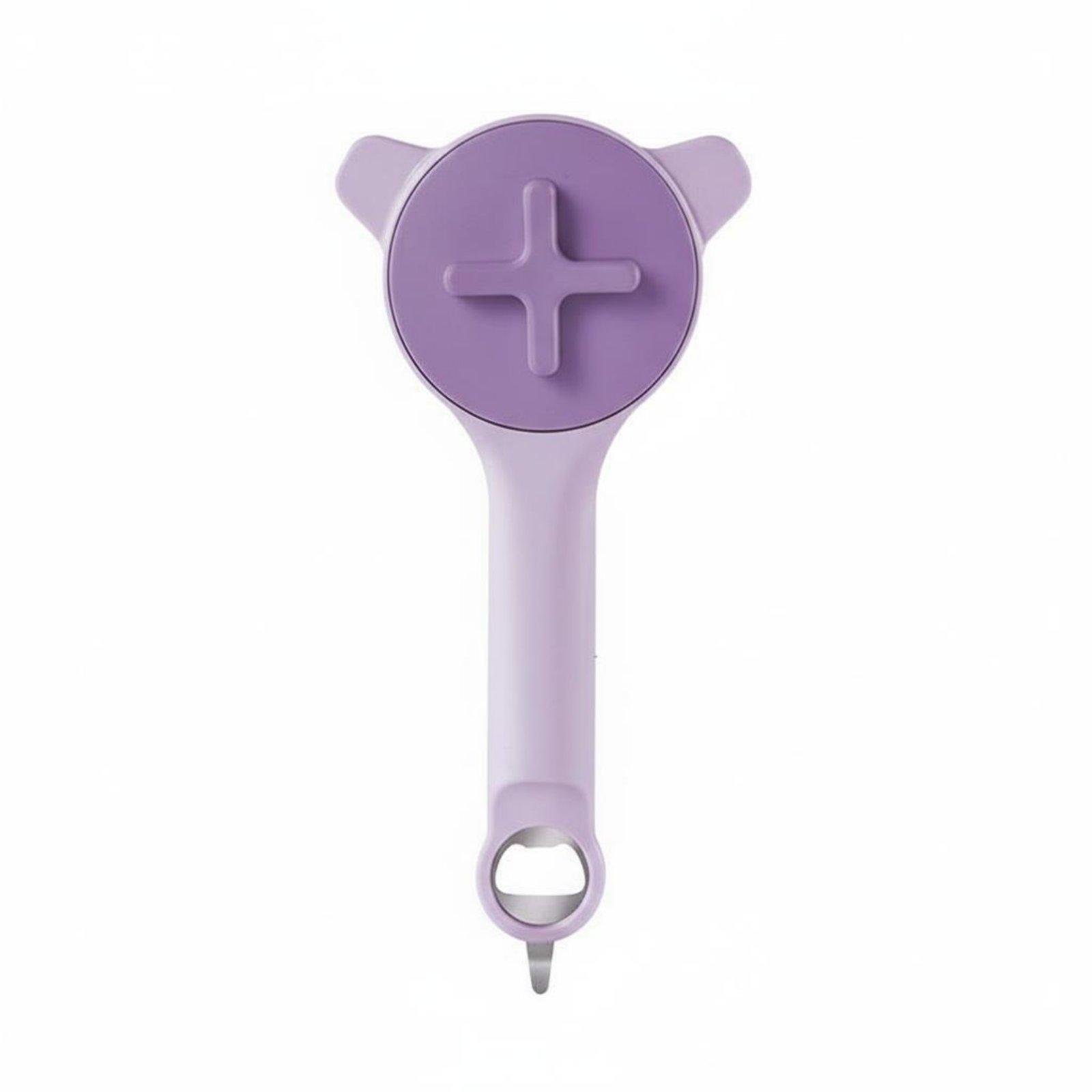 Multi-Function Opener Tool Ergonomic Design Multi-Function Opener Adjustable Lid Remover Space-Saving Labor-Saving Lid Remover