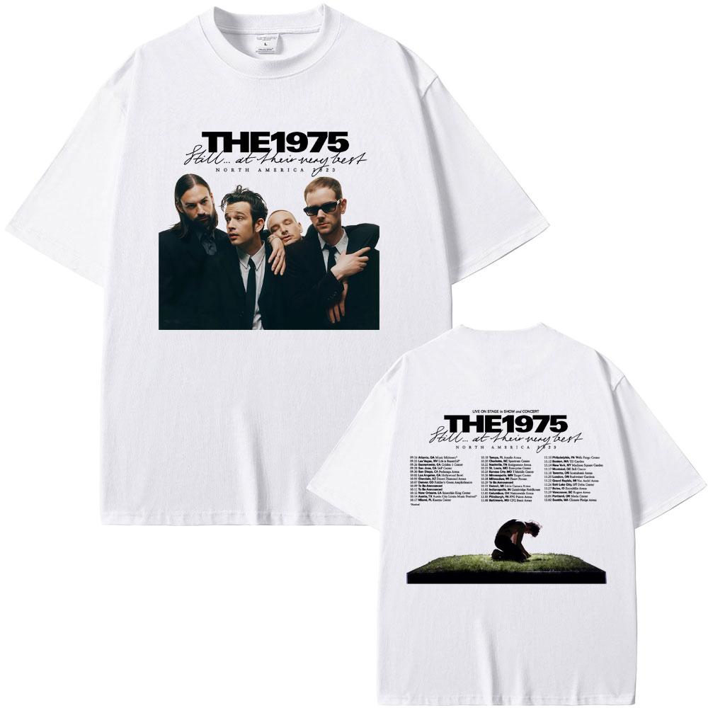 Alternative Rock Band The 1975 Still At Their Very Best North America Tour Tshirt Unisex Casual Cotton Vintage T Shirts Tops M