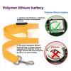 Adjustable Comfortable Durable Polyester LED Dog Leash Rechargeable Flashing Light Pet Rope Sustainable Fashionable Glow Dark