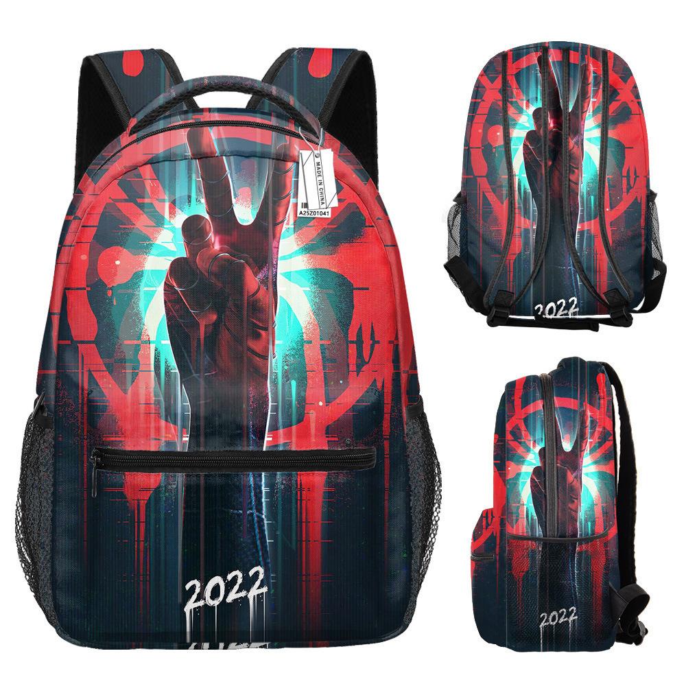 Spider-Man Backpack Elementary School Cartoon School Bag Boys Printed Backpack Superman Spider-Man