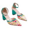 Cross-Strap Pointed-Toe Stiletto: Stylish, Versatile Chunky Heel Sandals - Comfortable European & American Design Women's Shoes
