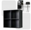 Shelf Bookcase Organizer Container Stand for Vinyl Records Binders Cubo 4