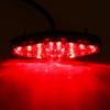 12V 15 LED Motorcycle Brake Stop Running Tail Light ATV Dirt Bike Rear Light Universal