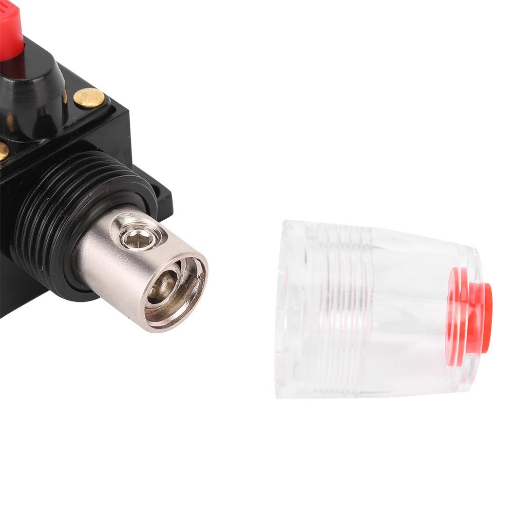 12 24V Auto PKW Zubehör Audio Verstärker Rücksetzbarer Sicherungsautomat Sicherungshalter für Automobil Schiff 60A