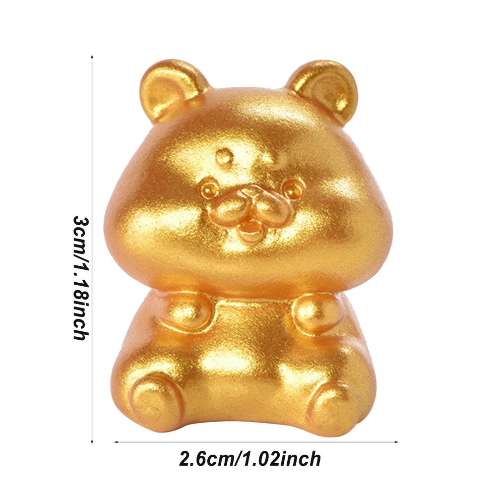 Golden Resin Animal Statue Ornament ChineseZodiac Rat Ox Tiger Rabbit Dragon Snake HorseSheep Monkey Chicken Dog Pig Desk Decor