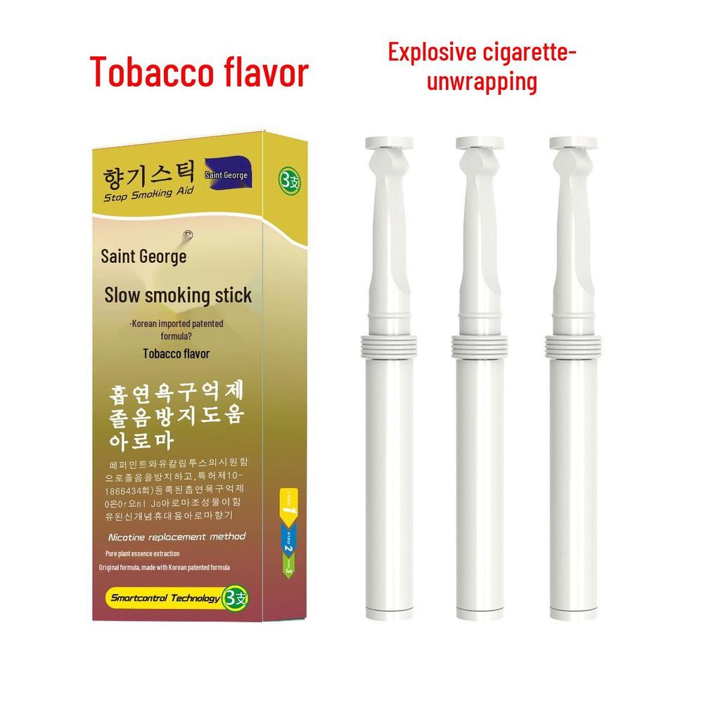 St. Georg Minze Raucherentwöhnung Mundstück 2024 Unisex-Modell - Erfrischende mentale Hilfe