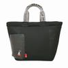 Snoopy Netz-Tragetasche 8433 [Rootote] Damen Tasche, Klein, Material, Leicht, IP.Deli.Wafer.Peanuts-0K (03 Schwarz)