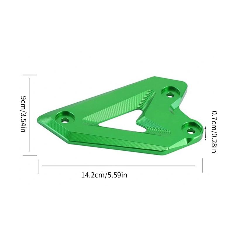 Motorcycle Footpedal Pedal Heel Plate Protective Cover Aluminium Guard for Z900 2017-2023 Motorbike