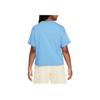 Nike Soft Comfortable Casual Short Sleeve T-Shirt Kids tops Blue HM6303-440