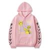 Chainsaw Man Anime Print Casual Hoodie - European Size