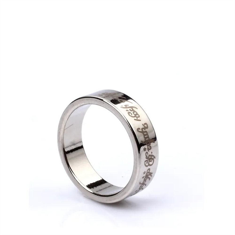 Gold Silver Plate Magician Ring Magic Tricks Wizard PK Ring Magnetic Magic Ring  Finger Decoration