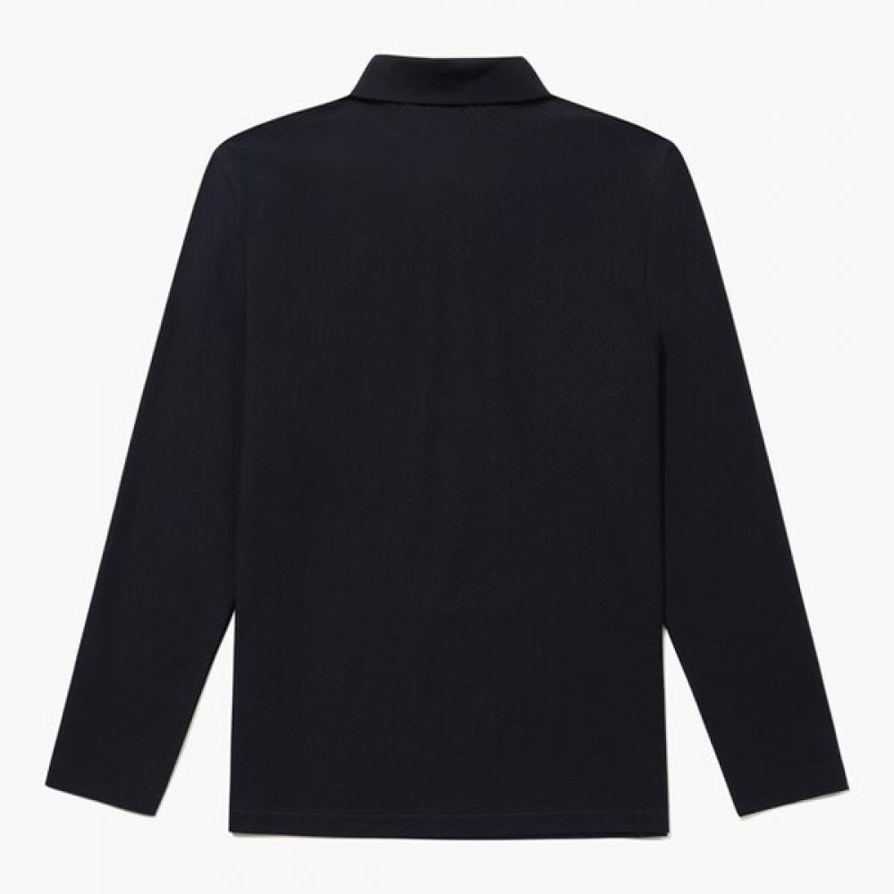 MunSingwear Men S Cooling Long Sleeve T ShirT Navy mr221mTl41