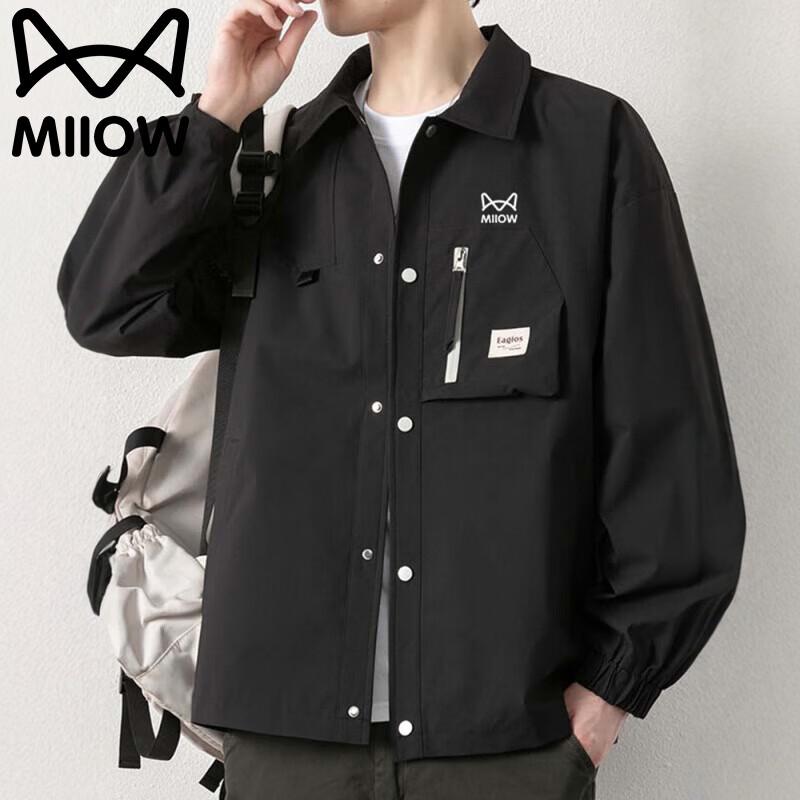 

Maoren Men s Casual Lapel Bomber Jacket 3XL