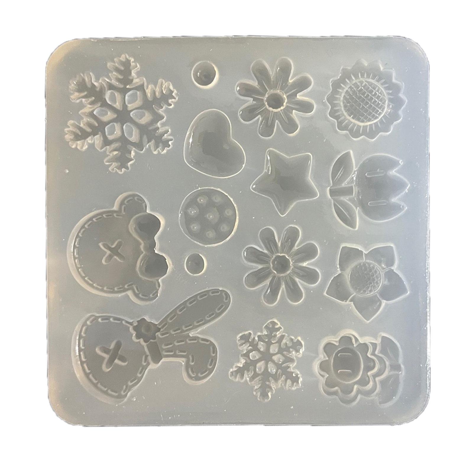 

Цветок Сердце Очарование Силиконовая Форма для Ожерелья Изготовление Ювелирных Изделий Брелок Украшения Ручной Работы Подвеска Бабочка Смола 2