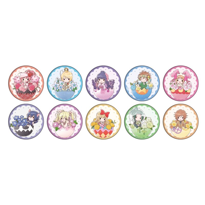 

TV Anime Shugo Chara! 02 Flower ver. [Graph Art Illustration] Can Badge Box of 10