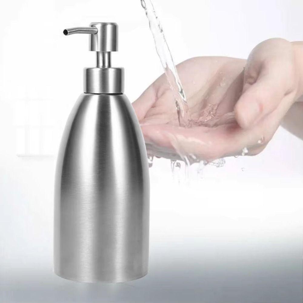 Refillable Liquid Lotion Storage Bottles 500ml Liquid Soap Container  Household
