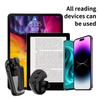 Remote Control Page Turners Type-C Rechargeable Fingertip Ring RC Page Turners Camera Remote Clicker for Kindle & Tablet