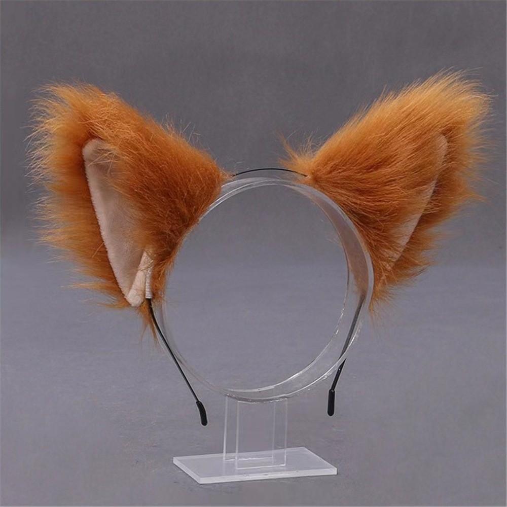 Cat Ear Ear Hair Bands Furry Animal Headwear Fashion Hair Accessories Halloween