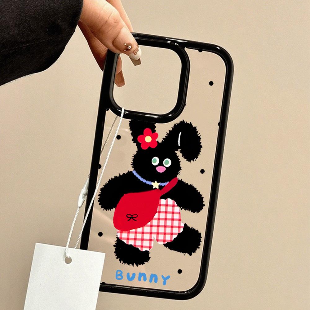 Hasenhülle für iPhone 11 12 13 iPhone 13 14 15 Pro 15 16 Pro Max Samsung A15 A16 A25 A26 A55 A56 S25 S24 S22 S23
