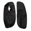2*Black Front Door Armrest Panel Leather Cover For VW Golf 4 MK4 Jetta 2-door