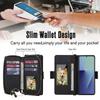 WEFOR Crossbody Wallet Case for Samsung Galaxy Z Fold 7 6 5 4 3 RFID Zipper Flip Cover Card Slots Kickstand Wrist Strap Purse