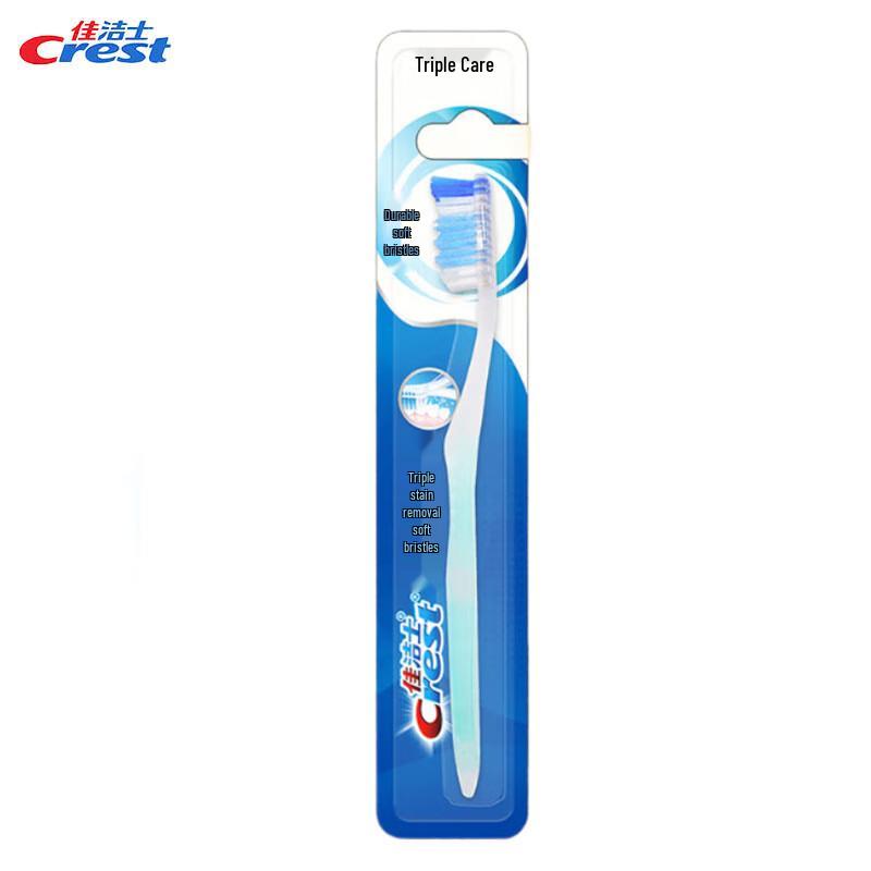 

Crest Triple Care Soft Bristle Adult Toothbrush